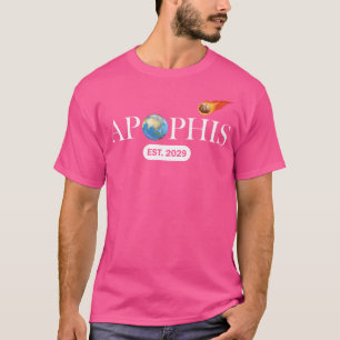 Apophis 2029 Asteroid Astronomy Space T-Shirt