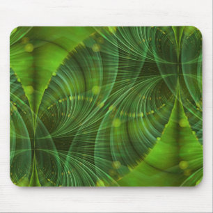 Apophysis Fractal Art I - green Mouse Pad