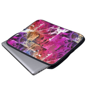 Apophysis Fractal Art - spider web Laptop Sleeve