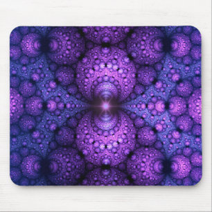 Apophysis Fractal - Atoms Fusion Mouse Pad