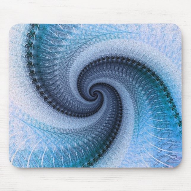 apophysis recursive astral light formations mouse pad (Front)