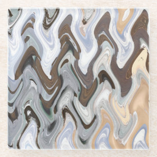 Apostile Wavy 3, 2016 (photo) SVP Images Glass Coaster