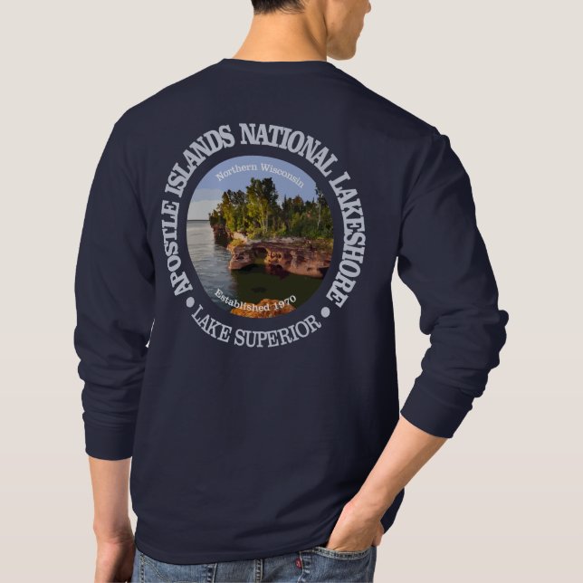 Apostle Islands National Lakeshore T-Shirt (Back)