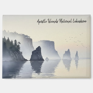 Apostle Islands National Lakeshore Watercolor Magnet