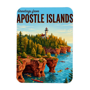 Apostle Islands National Lakeshore Wisconsin Magnet