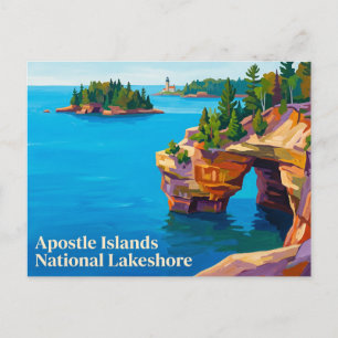 Apostle Islands National Lakeshore Wisconsin Postcard