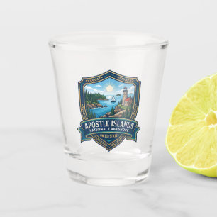Apostle Islands National Lakeshore Wisconsin Shot Glass