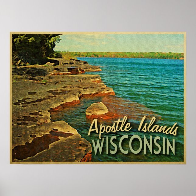 Apostle Islands Wisconsin Poster (Front)