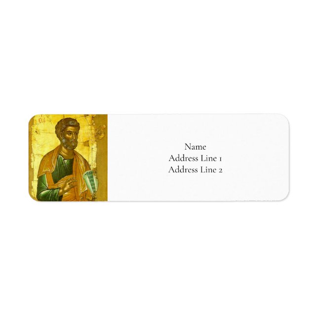 Apostle Peter Byzantine Icon Orthodox Christian (Front)