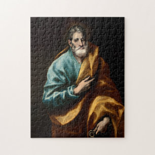 Apostle St. Peter by El Greco Jigsaw Puzzle