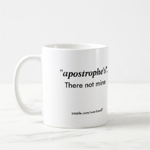 Apostrophe's Coffee Mug