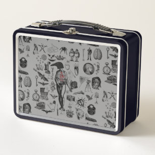 Apothecary Metal Lunch Box