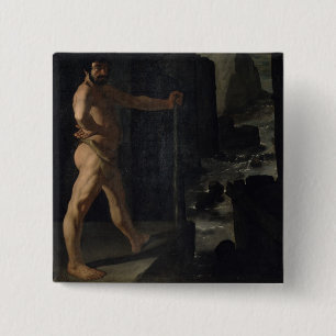 Apotheosis of Delacroix 15 Cm Square Badge