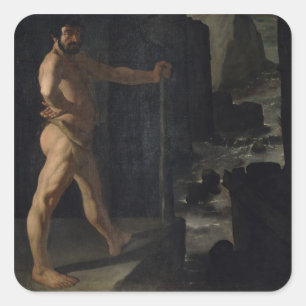 Apotheosis of Delacroix Square Sticker