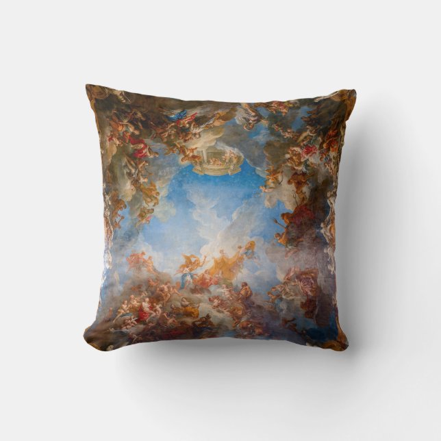Apotheosis of Hercules in Chateau de Versailles Cushion (Front)