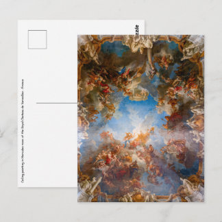 Apotheosis of Hercules in Chateau de Versailles Postcard