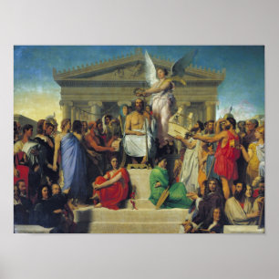Apotheosis of Homer, 1827 Poster