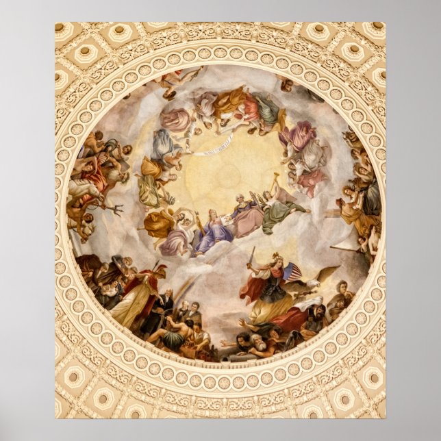 Apotheosis of Washington Poster (Front)