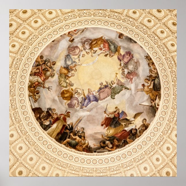 Apotheosis of Washington Poster (Front)