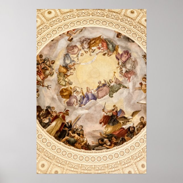 Apotheosis of Washington Poster (Front)