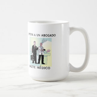 Apoya a un abogado . . . coffee mug