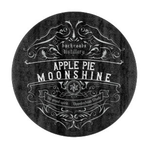 Appalachia Moonshine Label Cutting Board