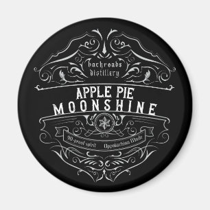 Appalachia Moonshine Label Magnet