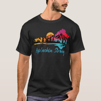 Appalachia Strong Nc Mountains Sunset Nature T-Shirt
