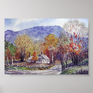 Appalachian Blue Hills-poster Poster