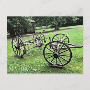Appalachian Lifestyle at Mabry Mill, Virginia Postcard