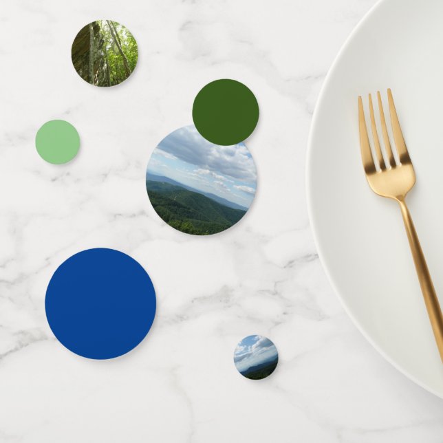 Appalachian Mountains I Shenandoah Confetti (Group)