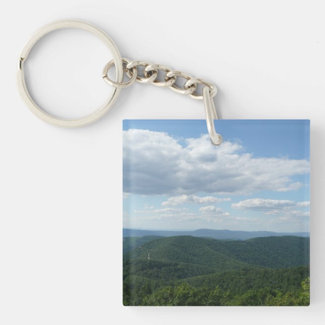 Appalachian Mountains I Shenandoah Key Ring (Front)
