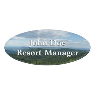 Appalachian Mountains I Shenandoah Name Tag