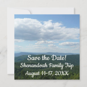 Appalachian Mountains I Shenandoah Save the Date
