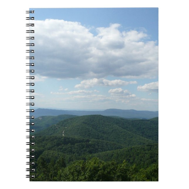 Appalachian Mountains I Shenandoah Spiral Notebook (Front)