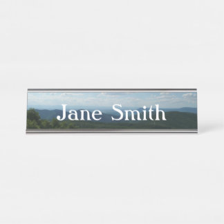 Appalachian Mountains II Shenandoah Desk Name Plate