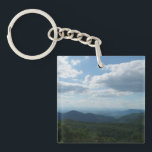 Appalachian Mountains II Shenandoah Key Ring<br><div class="desc">This picture of the Appalachian Mountains was taken from the Frazier Discovery Trail at Shenandoah National Park.    Check out our store for more scenery from Shenandoah National Park.  This photo is also featured as the widescreen wallpaper "Appalachian Mountains II" from www.mlewallpapers.com.</div>