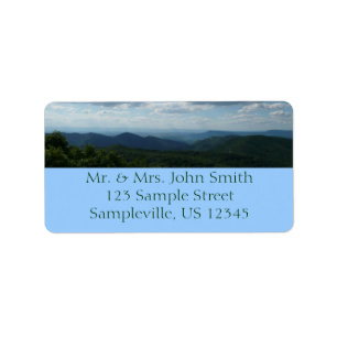 Appalachian Mountains II Shenandoah Label