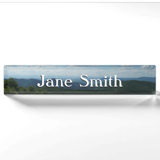 Appalachian Mountains II Shenandoah Nameplate