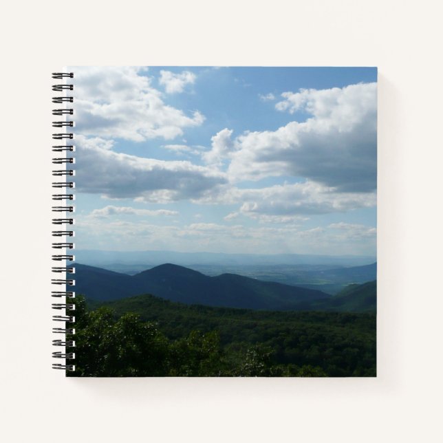 Appalachian Mountains II Shenandoah Notebook (Front)