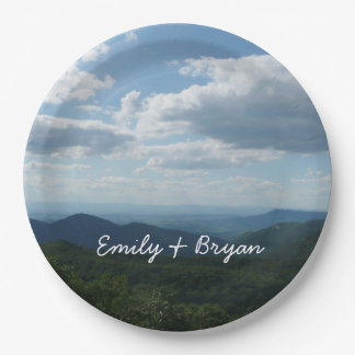 Appalachian Mountains II Shenandoah Paper Plate