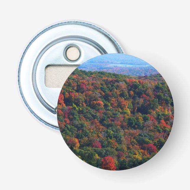 Appalachian Mountains in Fall Bottle Opener (Front)