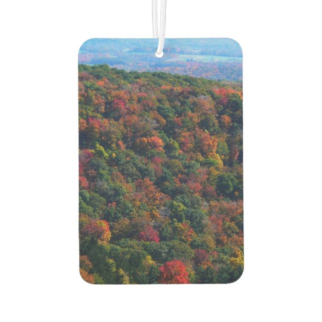Appalachian Mountains in Fall Car Air Freshener (Back)