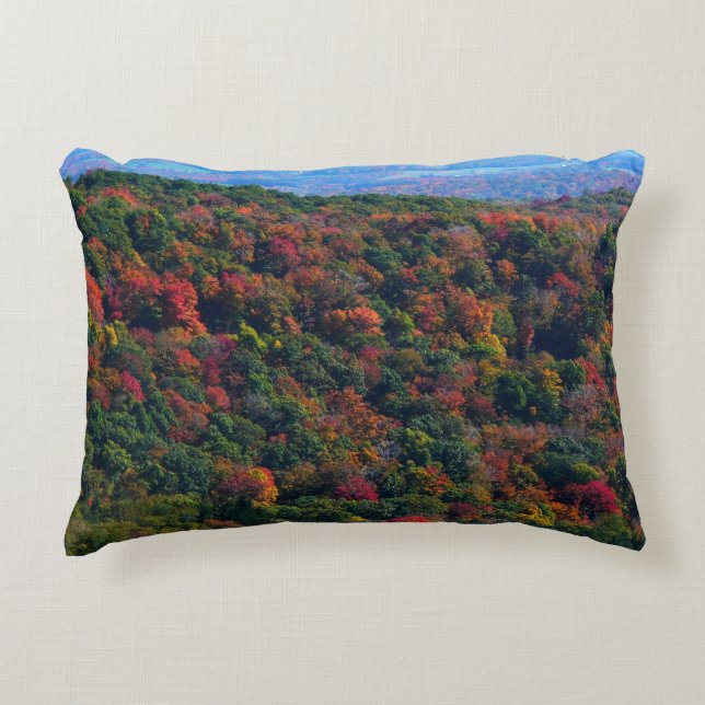 Appalachian Mountains in Fall Decorative Cushion (Front)