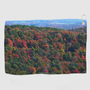 Appalachian Mountains in Fall Golf Towel