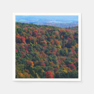 Appalachian Mountains in Fall Napkin