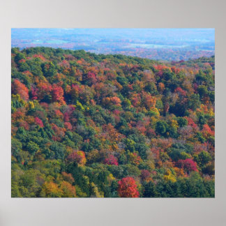 Appalachian Mountains in Fall Poster
