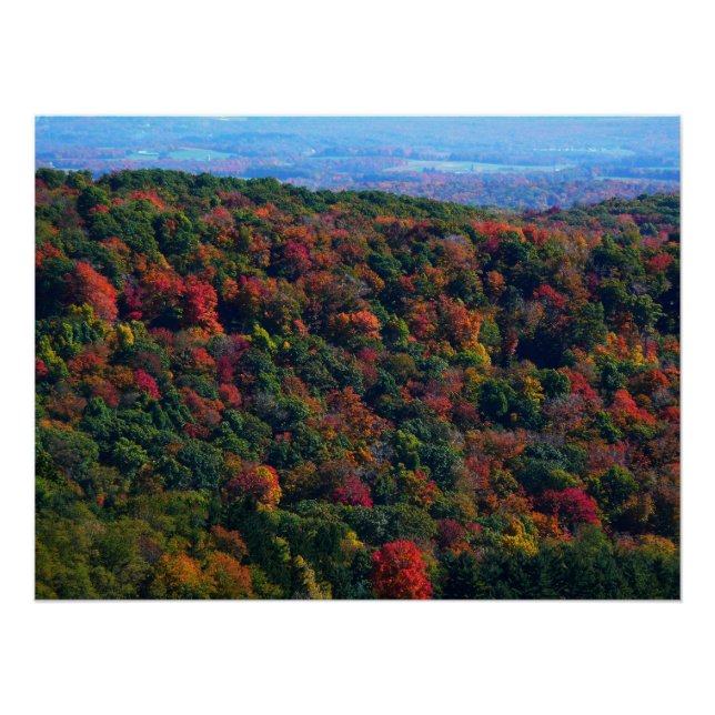 Appalachian Mountains in Fall Poster (Front)