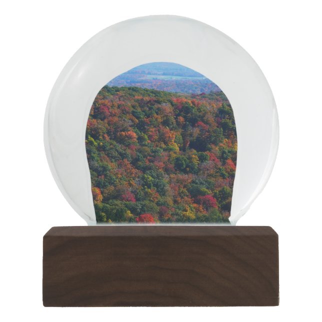 Appalachian Mountains in Fall Snow Globe (Front)