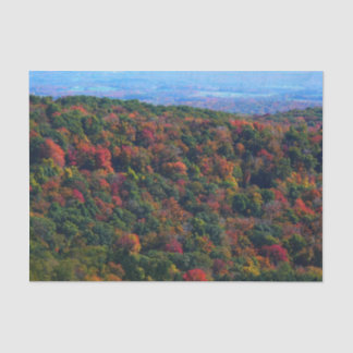 Appalachian Mountains in Fall Tissue Paper